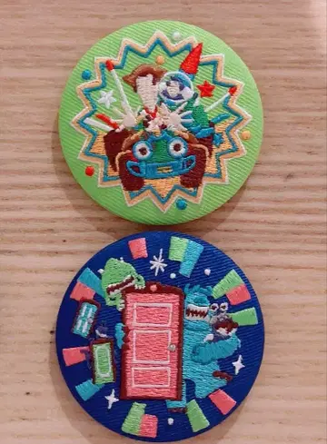 디즈니 자수 캔뱃지