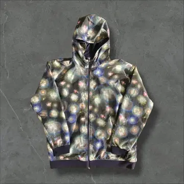 graniph L 리버서블 집업 후드티 우주 고양이 패턴