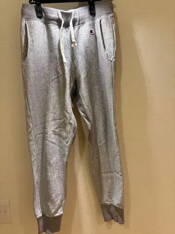 Champion 리버스 위브 그레이 스웨트 팬츠 M