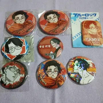 블루 록 캔뱃지 유키미야