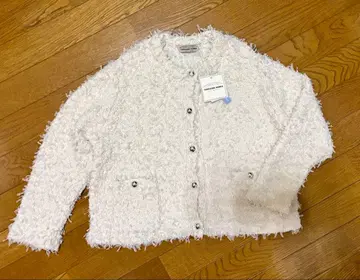 미사용 새상품 TORRAZZO DONNA 트라조돈나 복슬복슬 가디건