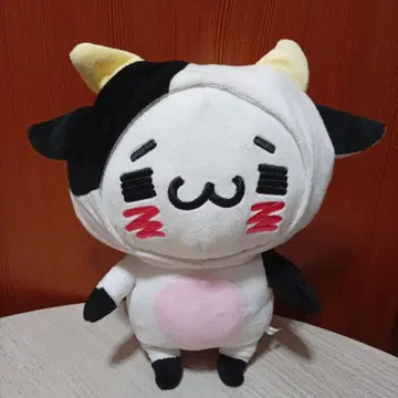 너무 사랑해서 너무 좋아하는. 소 봉제 인형 냥코