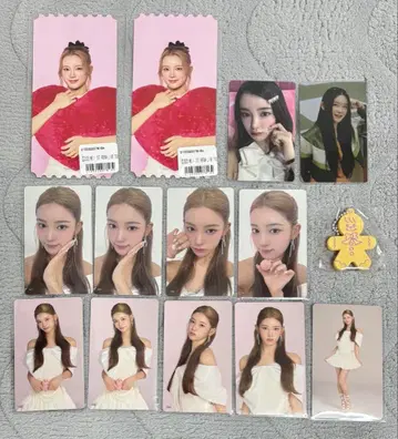 사쿠라이 미우 트레이딩 카드 쿠키 참 피처 티켓 ME:I