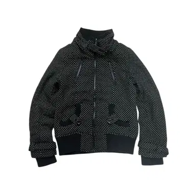 y2k 위시코어 도트 무늬 도트 블루종 아우터