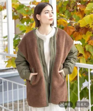 니코앤드 - 니코앤드 베스트 포함 멀티 웨이 블루종 카키 L