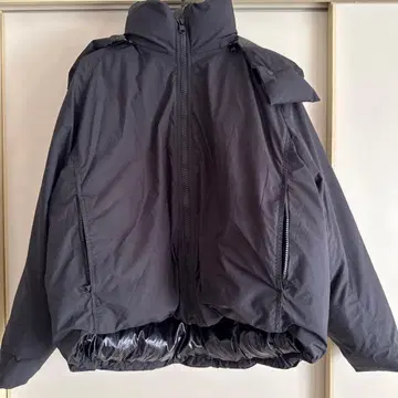 UNIQLO U 시 블랙 다운 자켓