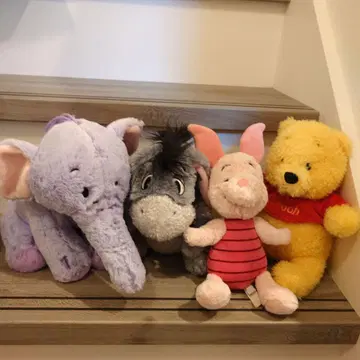 곰돌이 푸 봉제 인형 세트 디즈니