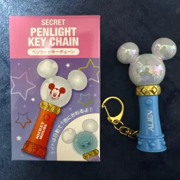 디즈니 시크릿 응원봉 키체인
