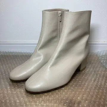 미사용 새상품 숏부츠 RODE SKO 37 일본제 아이보리