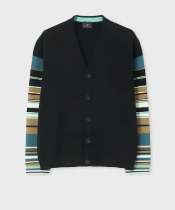 폴스미스 가디건 블랙 니트