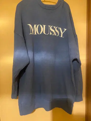 MOUSSY 그라데이션 니트 긴팔