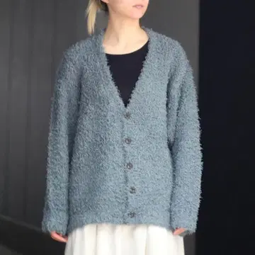 YOKE / Bushy Cotton Cardigan 사이즈 3