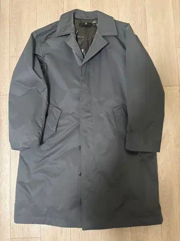 uniqlo +j 패디드 오버사이즈 스텐카라 코트