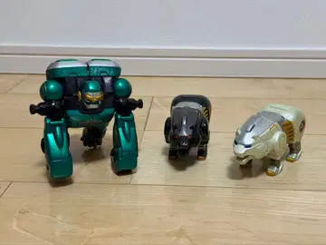 새상품급 초합금 DX 백수전대 가오레인저 가오머슬