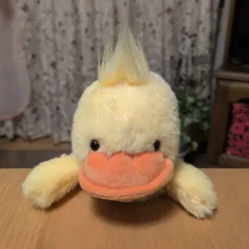 굼벵이 오리 봉제 인형