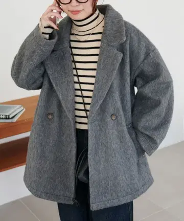 DISCOAT 더블 테일러 자켓