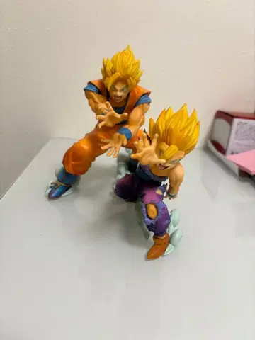 손오공 손오반 부자 카메하메하 피규어 세트 1등 복권