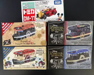 디즈니씨 트랜짓 스티머 라인 미니카 세트