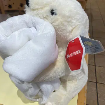 TAITO 화이트 곰 봉제 인형 본체