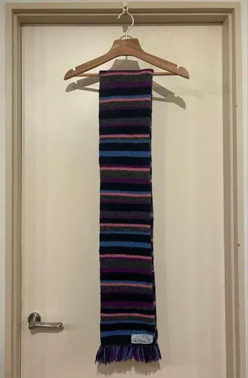 INVERALLAN 인버아란 울 100% 스쿨 머플러