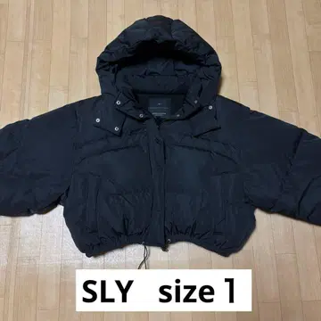 SLY 다운 자켓 속기모 여성용 size1