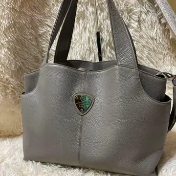 ATAO 여성용 팬크비 토트백 프린지 그레이