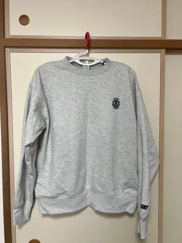 ELEMENT 스켈레톤 프린트 맨투맨 L 사이즈