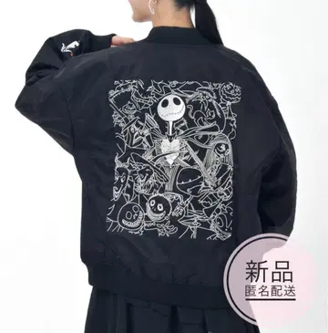 나이트메어 비포 크리스마스 블루종 MA-1 디즈니 스토어 잭