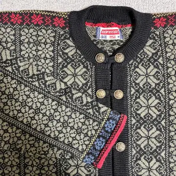 아이슬란드제 니트 가디건 vintage