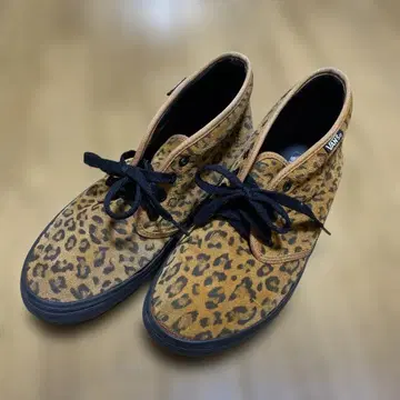 VANS 반스 처커 스웨이드 레오파드 무늬