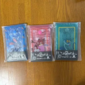 [주토피아2 해피 복권] 멀티 케이스 3개 세트