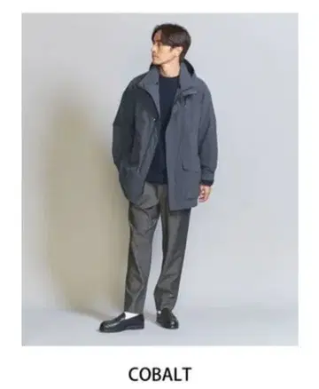 BEAUTY & YOUTH 3WAY 라이너 헌터 자켓 코발트