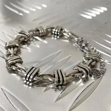 하드웨어 실버 925 팔찌 체인 실버 c056