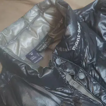 montbell 블랙 다운 자켓 M