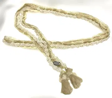 RADA 이탈리아제 앤티크풍 리본 새시 벨트 핸드메이드