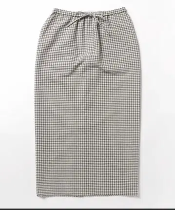 어반 리서치 체크 무늬 롱 타이트 스커트 택 포함 새상품