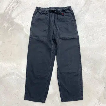 그라미치 그레이 카고 팬츠 조정 가능한 벨트 포함