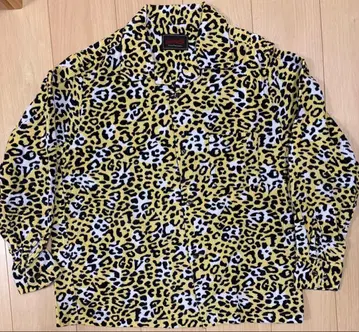 gangsterville 레오파드 긴팔 셔츠