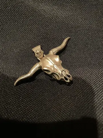 BIG 스컬 버팔로 펜던트 탑