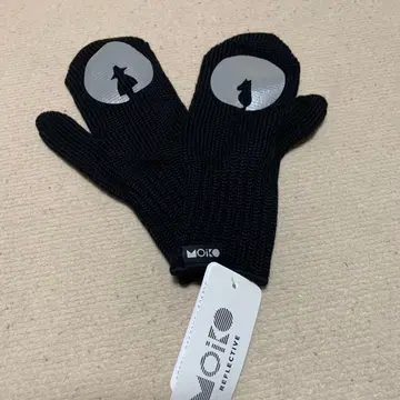 Moiko Kamu 블랙 장갑 M