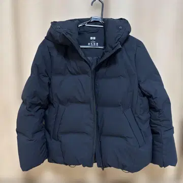 UNIQLO 블랙 다운 자켓 S