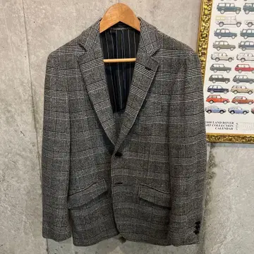 MEN'S BIGI 체크 무늬 비즈니스 자켓