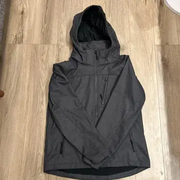 다크 그레이 후드 부착 자켓 사이즈 XL
