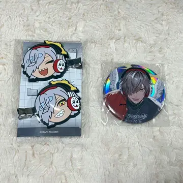 CR 달마이즈갓트 앞머리 클립 락의 날 캔뱃지