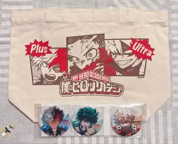 나의 히어로 아카데미아 토트백 캔뱃지 세트