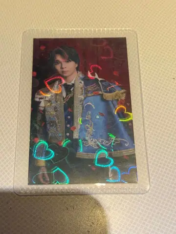 M!LK 팝업 이벤트 한정판 홀로그램 포토카드 시오자키 타이치