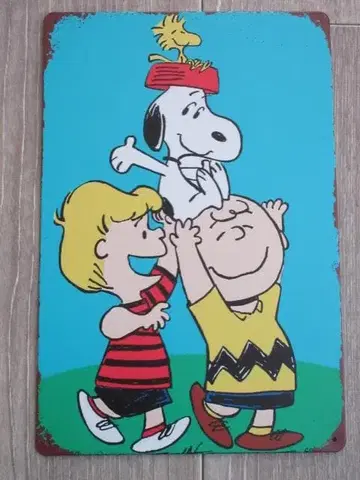 스누피 메탈 간판 브릿지 간판 62-56