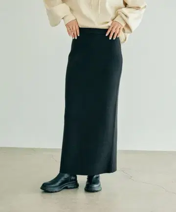 (미사용) LEPSIM 렙심 12게이지 총알 나로우 스커트 블랙