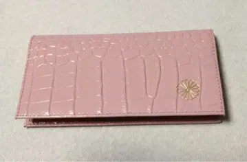 황궁 지갑 귀여운 핑크 악어 엠보싱 장지갑