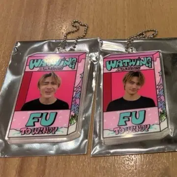 WATWING 타카하시 소우 크리스마스 아크릴 키링 2개 세트